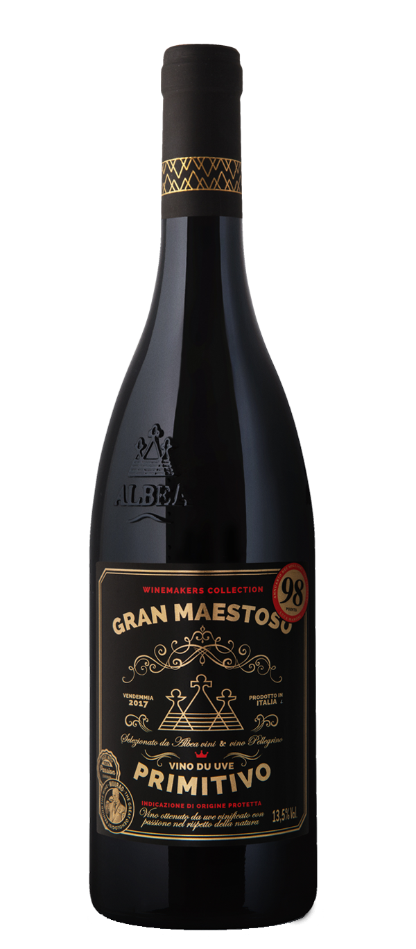 Gran Maestoso vino rosso igt puglia primitivo limited edition